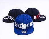 Kšiltovka New Era 9FIFTY MLB Team Typography Los Angeles Dodgers Navy