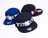 Kšiltovka New Era 9FIFTY MLB Team Typography New York Yankees Navy