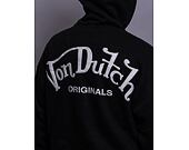 Mikina Von Dutch Matthew Sweatshirt French Terry Cotton Black