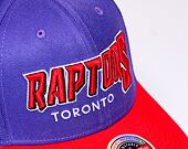 Kšiltovka Mitchell & Ness SHREDDER STRETCH SNAPBACK HWC Toronto Raptors Purple