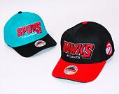 Kšiltovka Mitchell & Ness SHREDDER STRETCH SNAPBACK HWC Atlanta Hawks Black