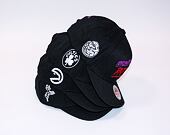 Kšiltovka Mitchell & Ness HWC Slap Sticker Classic Red Milwaukee Bucks Black