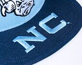 Kšiltovka Mitchell & Ness LOGO BILL SNAPBACK University Of North Carolina LIGHT BLUE/BLUE