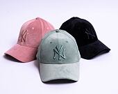 Dámská kšiltovka New Era 9FORTY Womens MLB Velour  New York Yankees Jade Green