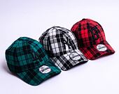 Kšiltovka New Era 9FORTY MLB Plaid  New York Yankees Black