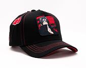 Kšiltovka Capslab - Trucker Naruto - Itachi Clouds - Black