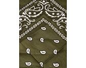 Šátek Urban Classics Bandana Olive