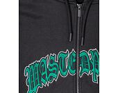 Mikina Wasted Paris Hoodie Zip Chill Kingdom - Smoked Black