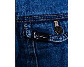 Džínová Bunda Karl Kani Old English Denim Jacket dirty blue