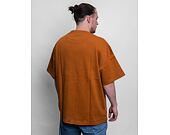 Triko Karl Kani Chest Signature Heavy Jersey OS Tee cognac