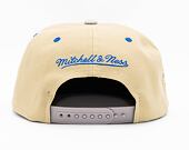 Kšiltovka Mitchell & Ness CLASSIC CANVAS SNAPBACK Golden State Warriors Tan