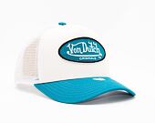 Kšiltovka Von Dutch Boston Trucker Cotton Twill White/White