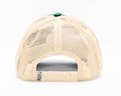 Kšiltovka Von Dutch Boston Trucker Cotton Twill Green/Tan