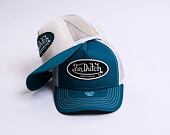 Kšiltovka Von Dutch Boston Trucker Cotton Twill Green/White
