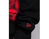 Mikina New Era NBA Enlarged Neon Pull Over Hoody Chicago Bulls Black/Red