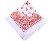 Šátek Urban Classics Bandana White/Orange