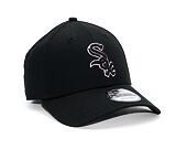 Kšiltovka New Era 9FORTY MLB Team Outline Chicago White Sox Black / Rose Pink