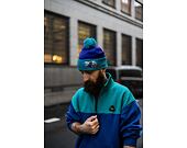 Kulich Mitchell & Ness TWO TONE POM BEANIE HWC Houston Rockets Blue