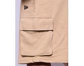 Kraťasy New Era Essentials Cargo Shorts Oat Milk / Black