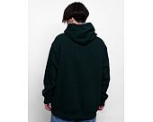 Mikina New Era Heritage Oversized Hoody Oakland Athletics Dark Green / Off White