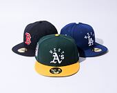 Kšiltovka New Era 59FIFTY MLB Team League 5 Oakland Athletics Dark Green