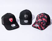Kšiltovka New Era 9FIFTY Stretch-Snap Ducati Corse All Over Print Ducati Black / Scarlet