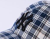 Kšiltovka New Era 9FORTY MLB Plaid Camo New York Yankees Navy
