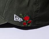 Kšiltovka New Era 9FORTY MLB Flower Chicago White Sox New Olive