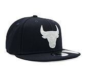 Kšiltovka New Era 9FIFTY NBA Repreve Chicago Bulls Navy / Gray