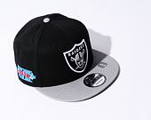 Kšiltovka New Era 9FIFTY NFL Team Patch Las Vegas Raiders Black