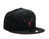 Kšiltovka New Era 9FIFTY NBA Print Infill Chicago Bulls Black