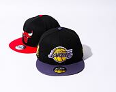 Kšiltovka New Era 9FIFTY NBA Team Patch Los Angeles Lakers Black