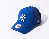 Kšiltovka New Era 9FORTY Trucker MLB Home Field New York Yankees Light Royal/Bright Royal