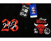 Custom Bunda New Era x Adam Wave Chicago Bulls Tribute Bomber Black / Red