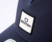 Kšiltovka Brixton Alpha Block X C MP Mesh Cap Washed Navy