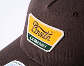 Kšiltovka Brixton Linwood C MP Snapback Dark Earth