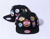 Kšiltovka Mitchell & Ness ALL OVER CONFERENCE DEADSTOCK HWC West Black