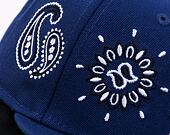 Kšiltovka New Era 59FIFTY MLB All-Over-Paisley Los Angeles Dodgers Team Color / Optic White