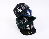 Kšiltovka New Era 59FIFTY MLB All-Over-Paisley Chicago White Sox Team Color / Optic White