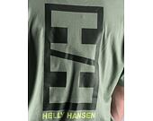 Triko Helly Hansen Core Graphic Tee Jade 2.0