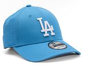 Kšiltovka New Era 9FORTY MLB League Essential Los Angeles Dodgers Blue / Optic White