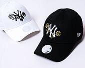 Dámská kšiltovka New Era 9FORTY Womens MLB Floral Metallic New York Yankees Black