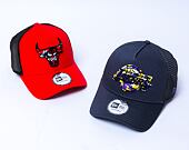 Kšiltovka New Era 9FORTY A-Frame Trucker NBA Team Camo Infill Los Angeles Lakers Graphite