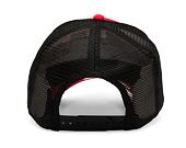Kšiltovka New Era 9FORTY A-Frame Trucker NBA Team Camo Infill Chicago Bulls Red