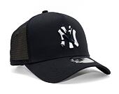 Kšiltovka New Era 9FORTY A-Frame Trucker MLB Team Camo Infill New York Yankees Navy