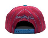 Kšiltovka Mitchell & Ness NHL TEAM PIN SNAPBACK AVALANCHE Maroon