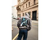 Mikina Karl Kani Woven Signature Kaniverse OS Hoodie Anthracite