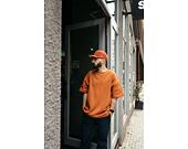 Triko Karl Kani Chest Signature Heavy Jersey OS Tee cognac