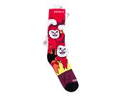 Ponožky RIP N DIP Heaven On Earth Socks RND10014 Red