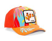 Kšiltovka Goorin - Public Anemone Trucker - Orange